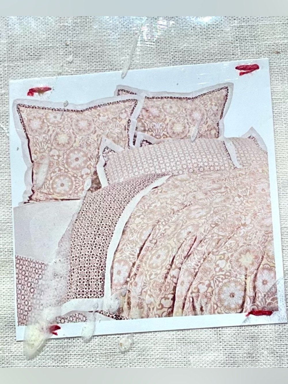 Anthropologie Carmenes 100% Cotton Queen Duvet Cover NIB